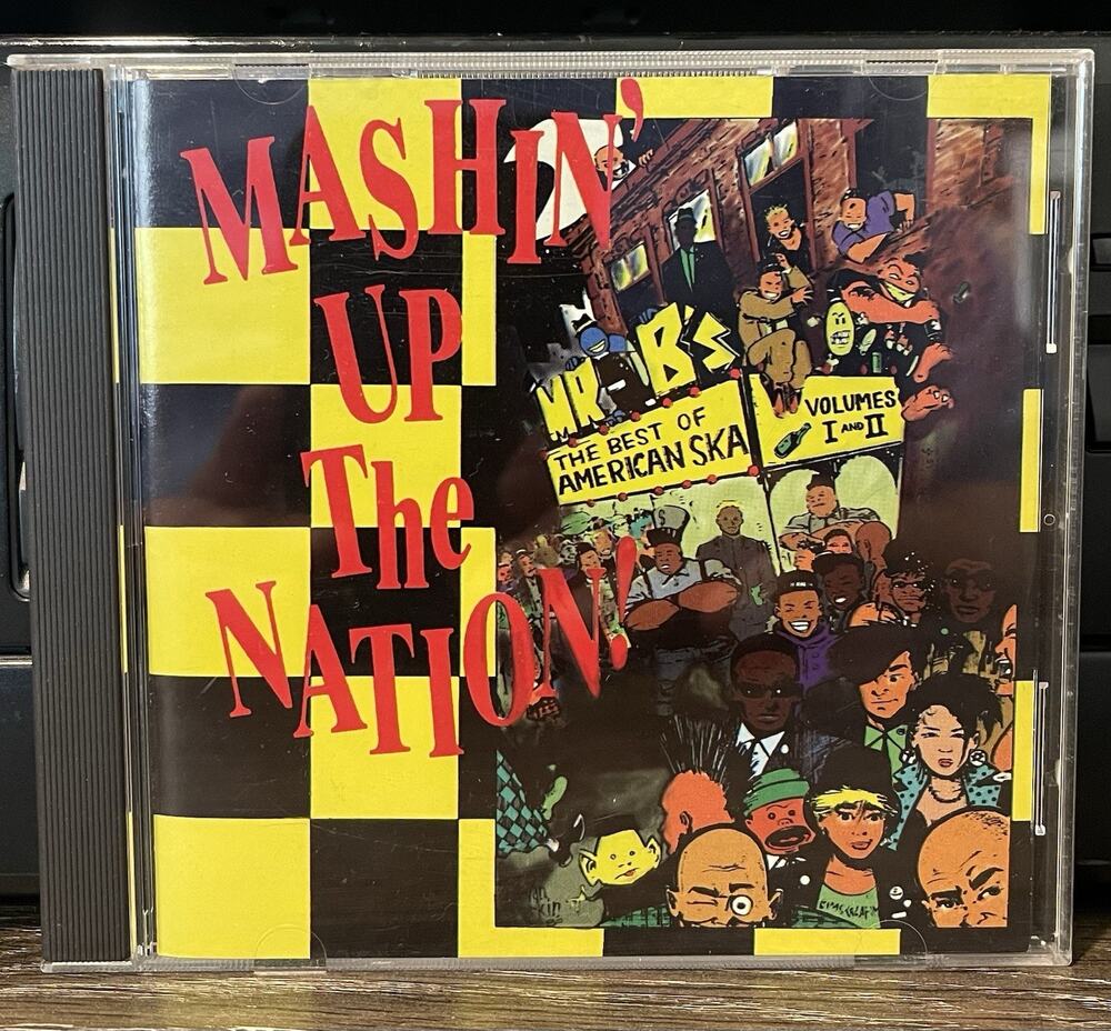 Mashin up the Nation (Vol. 1 CD) Rare! BEST OF AMERICAN SKA DVS MEDIA BS 20152